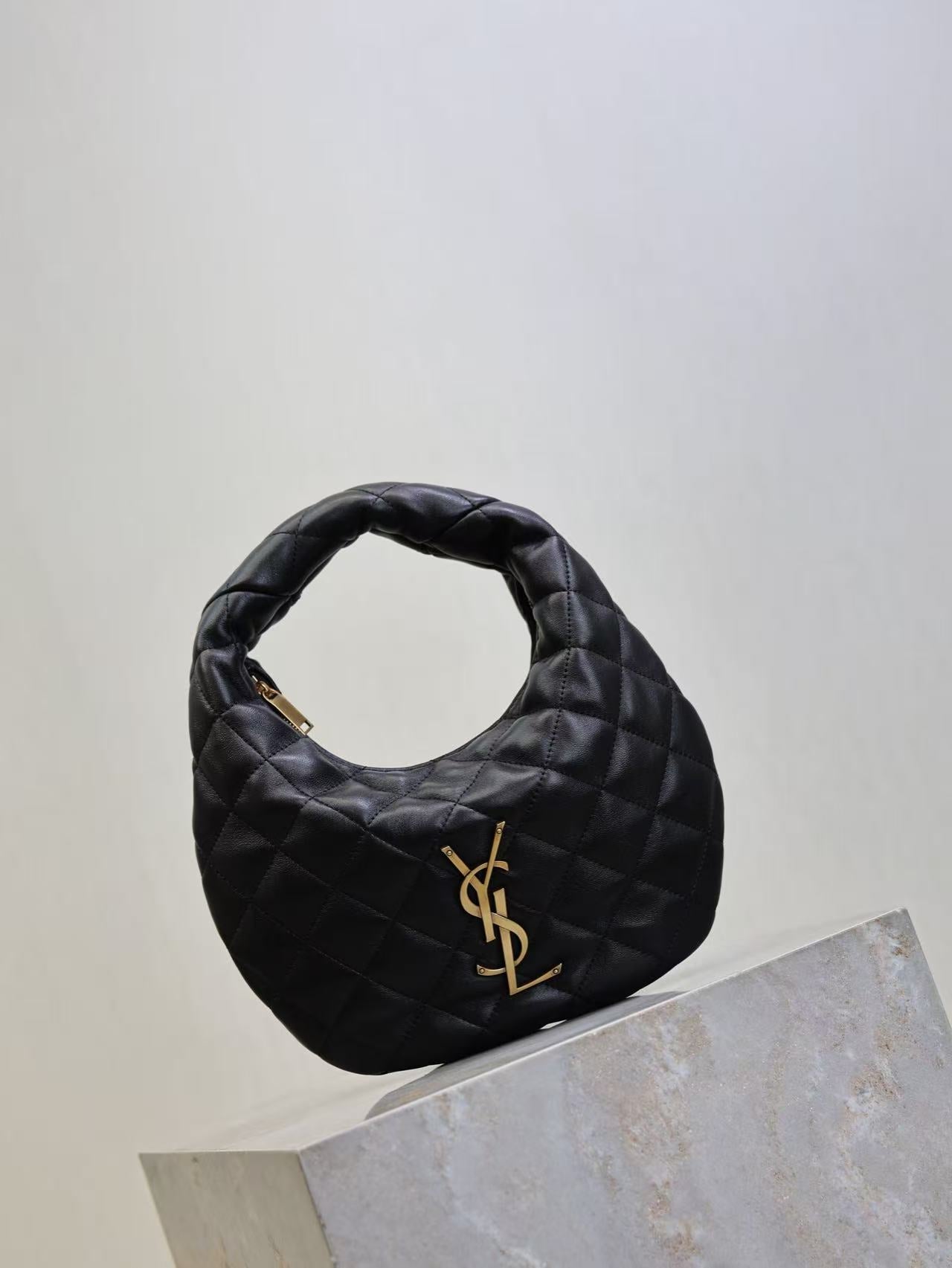 YSL Icarino Icare Mini Bag Black Lambskin