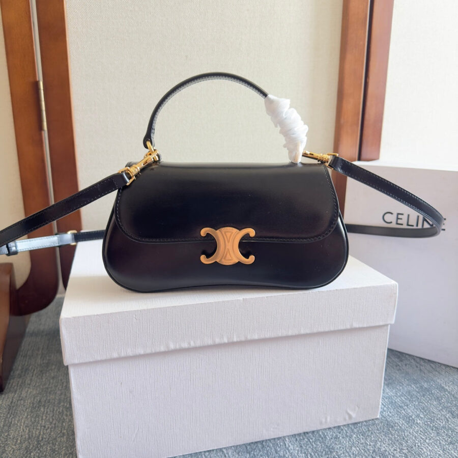 Celin Teen Lola 20 Black Calfskin | Studio Nafay