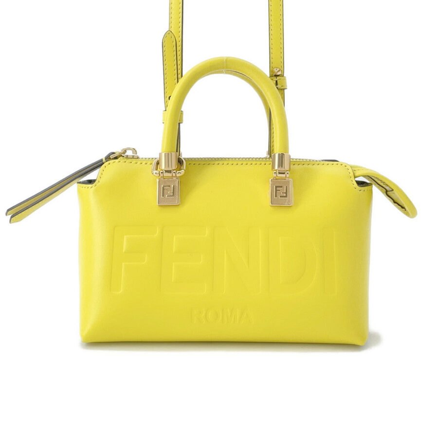 Fendi handbag brown – front view