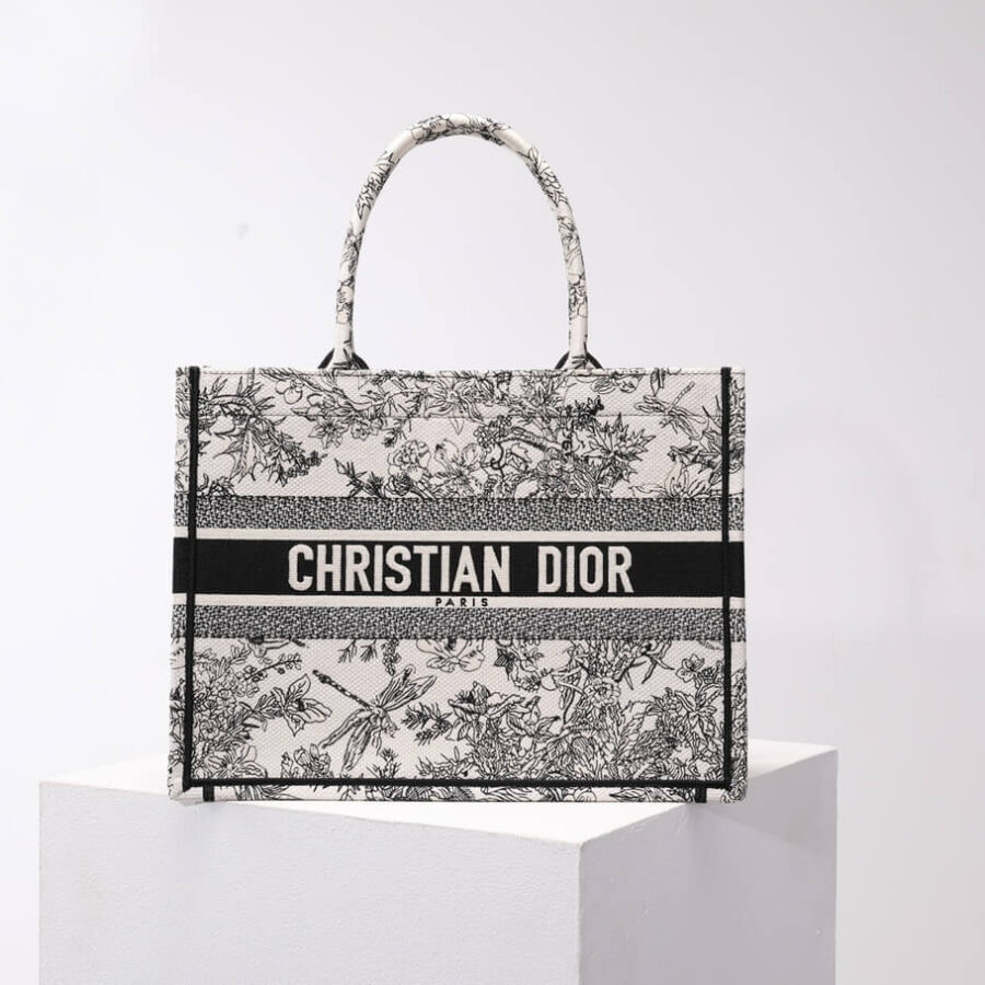 Book Tote tote bag grey Embroidery LOGO | Studio Nafay