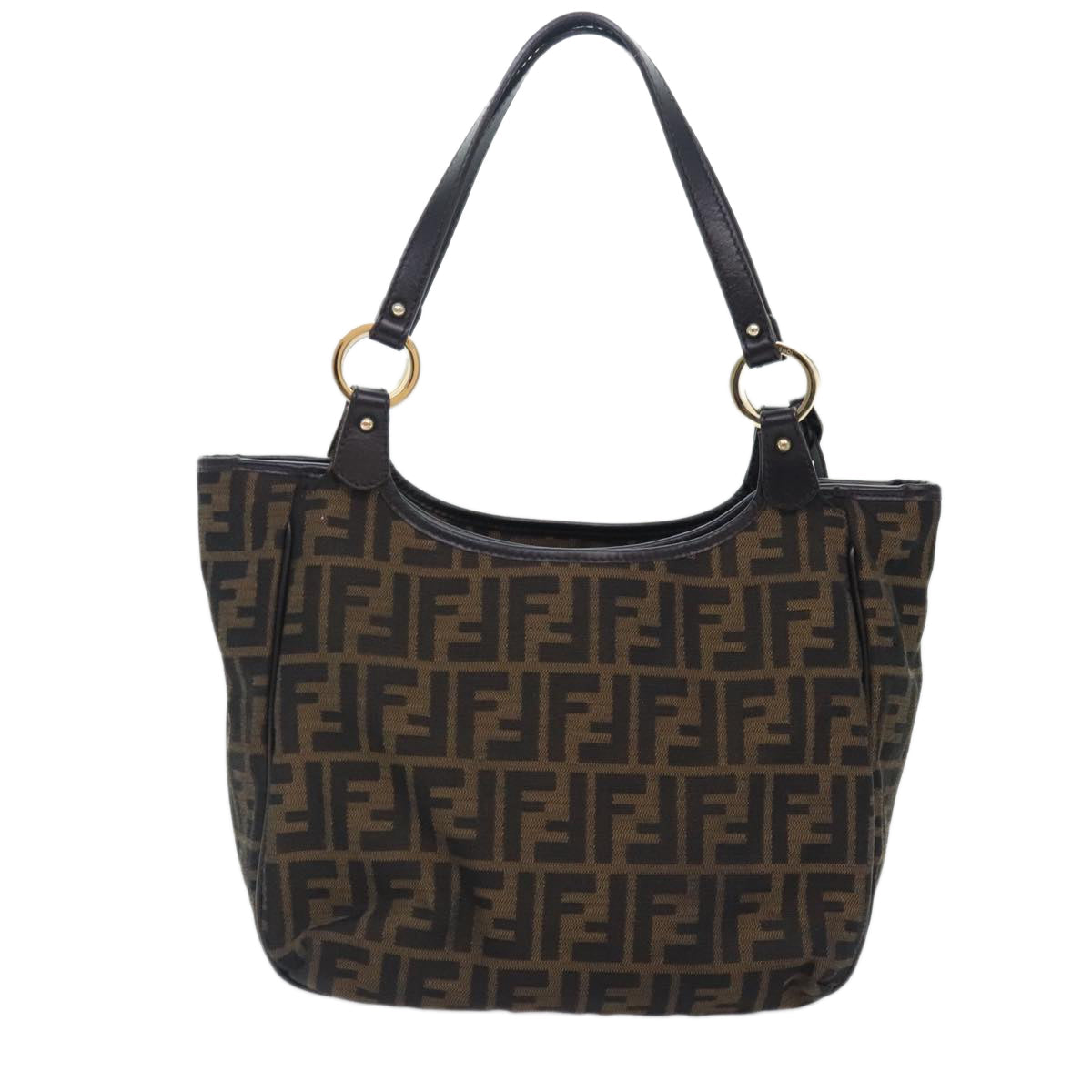 Fendi Brown Canvas Tote Bag ()