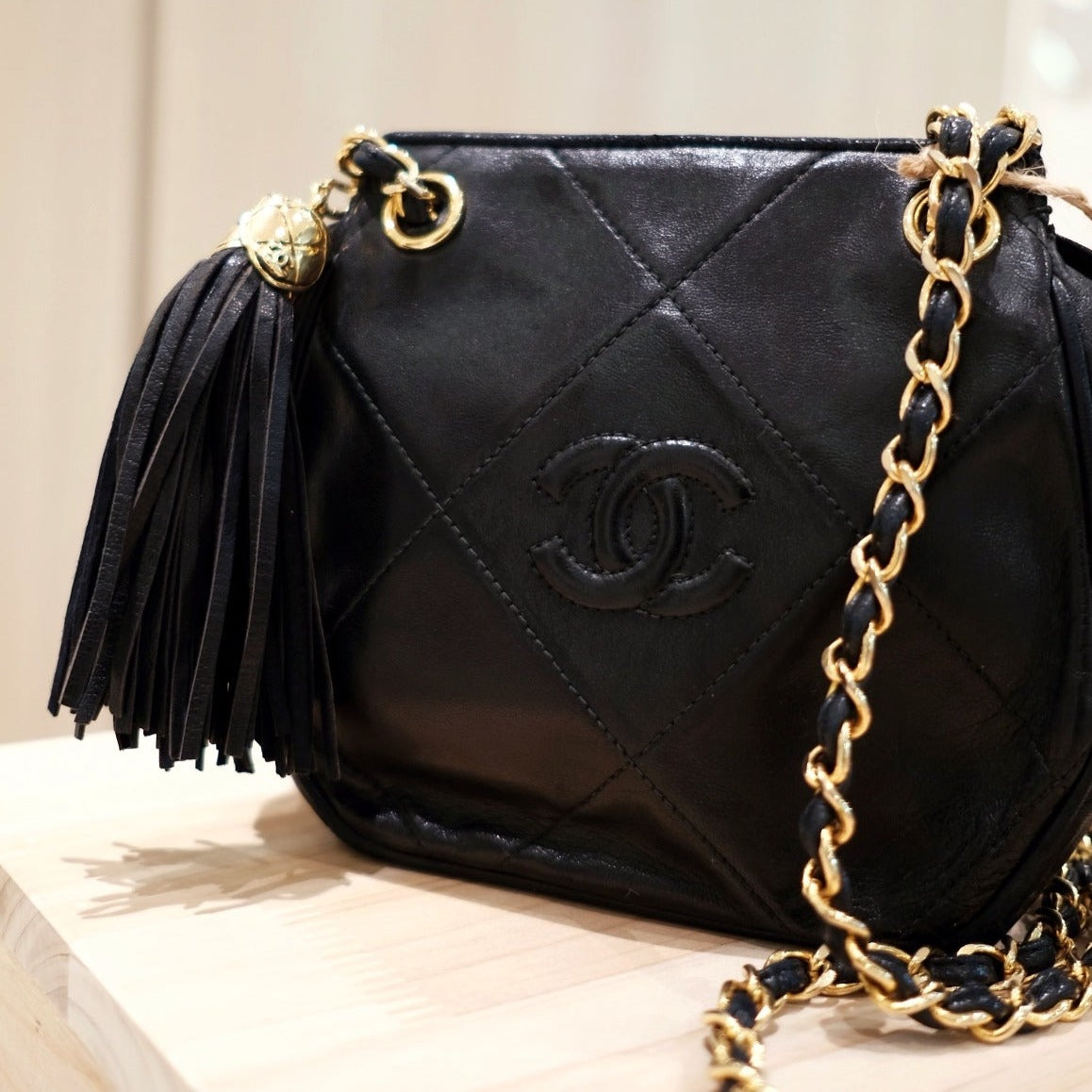 Chanel handbag – front view