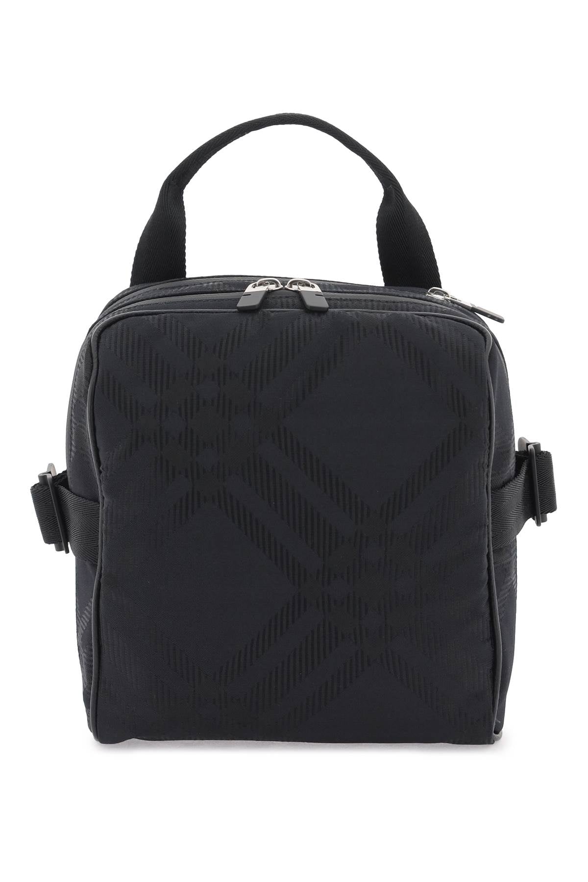 Burberry "Jacquard Check-In Shoulder Bag Men - Product Image 2
