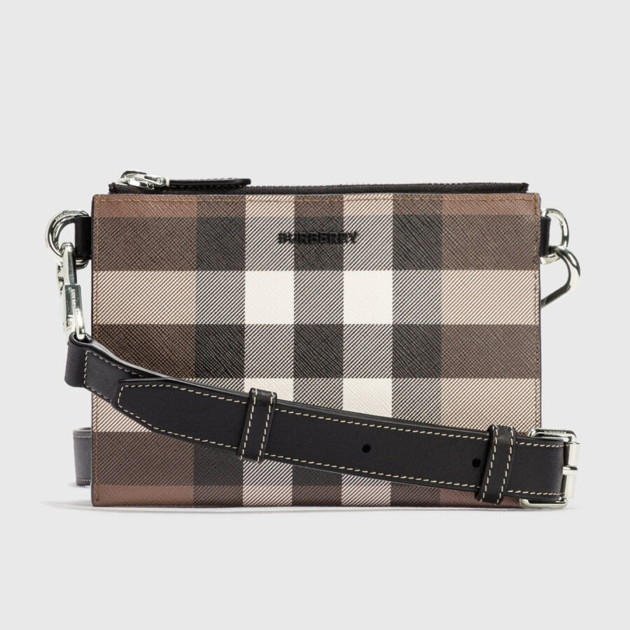 BURBERRY BENJI CHECK CROSSBODY BAG | Studio Nafay