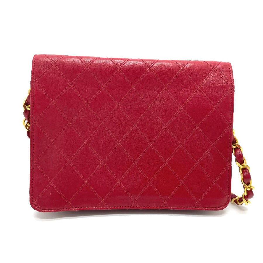 Chanel Shoulder Bag gold – front view