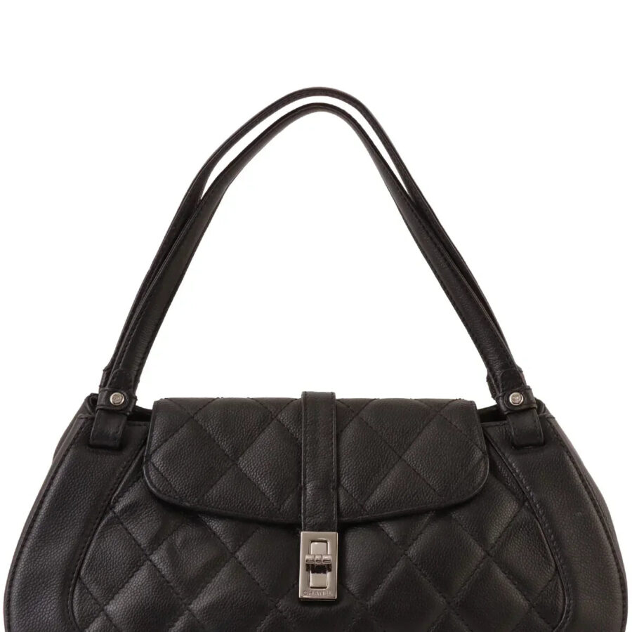 Chanel Shoulder Bag black – front view