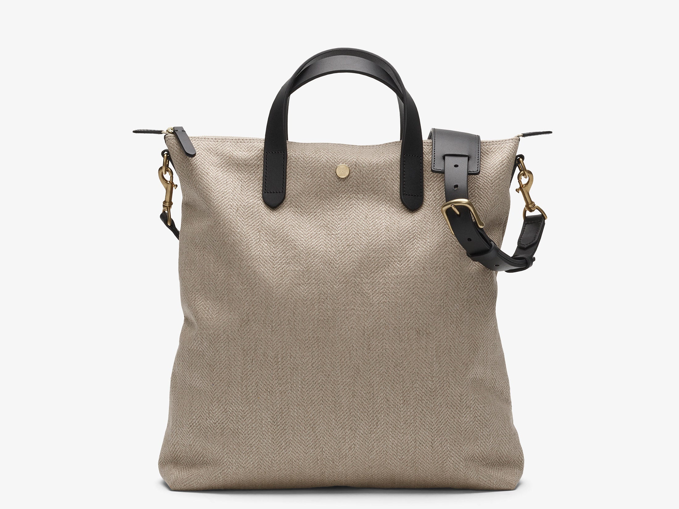 Shopper Grand Herringbone/Black | Studio Nafay