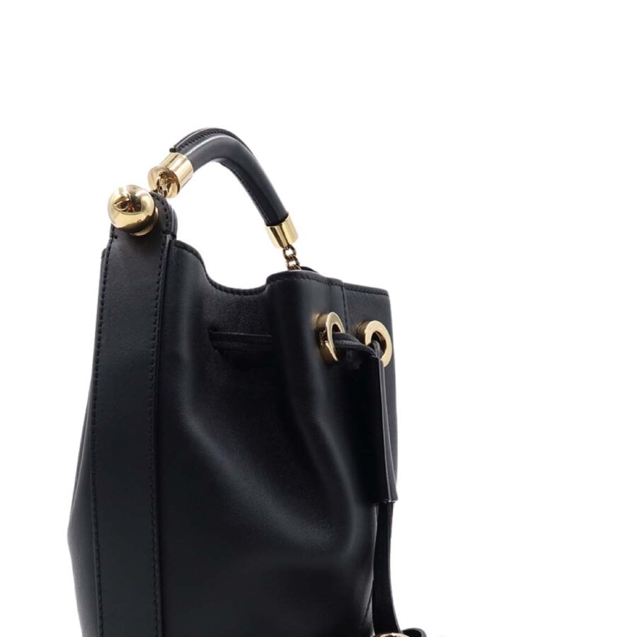Small Gala Bucket Bag Black | Studio Nafay
