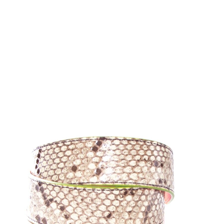 Fendi Red & Snake Skin Strap | Studio Nafay