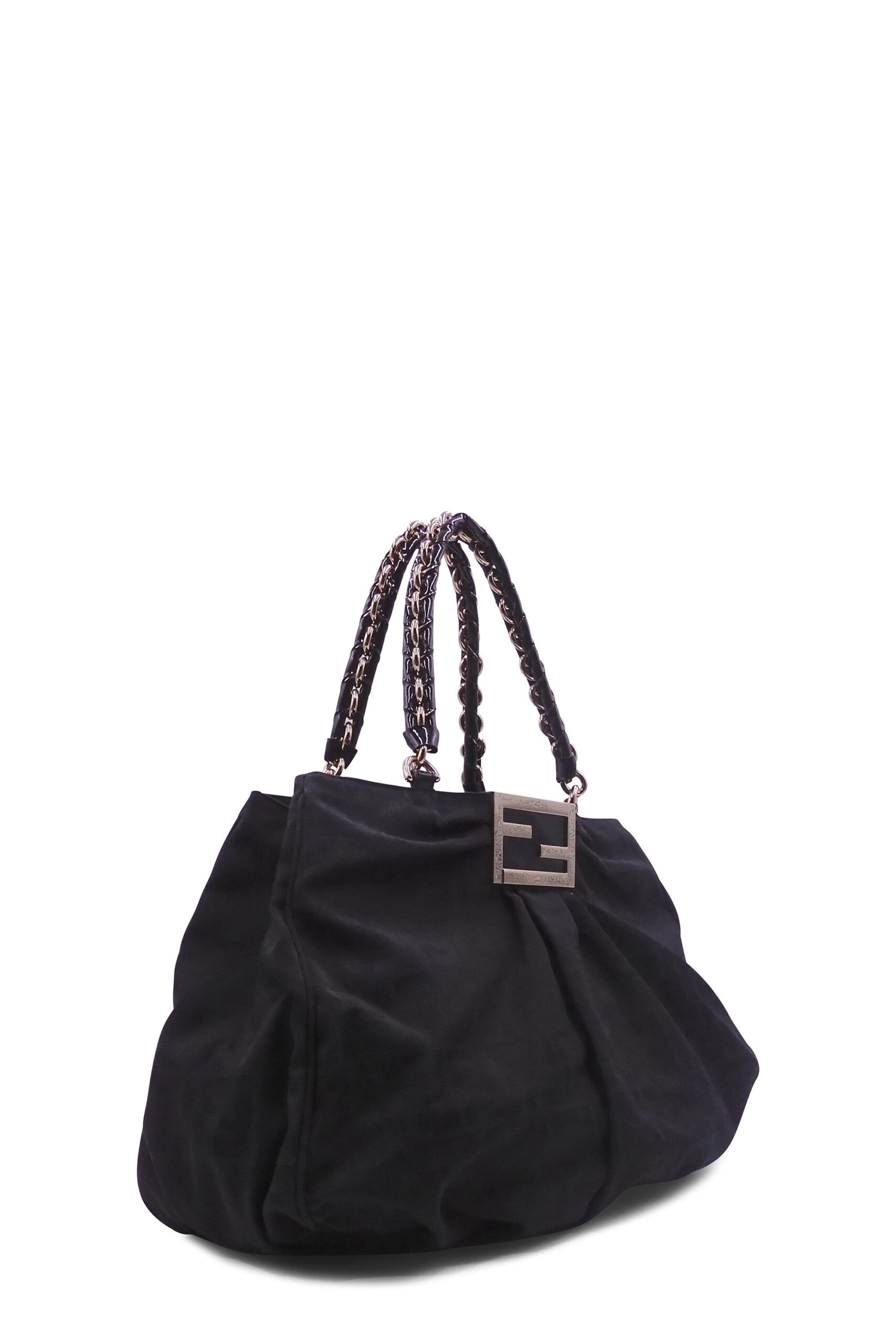 Large Zucca Mia Shoulder Bag Black - Product Image 2