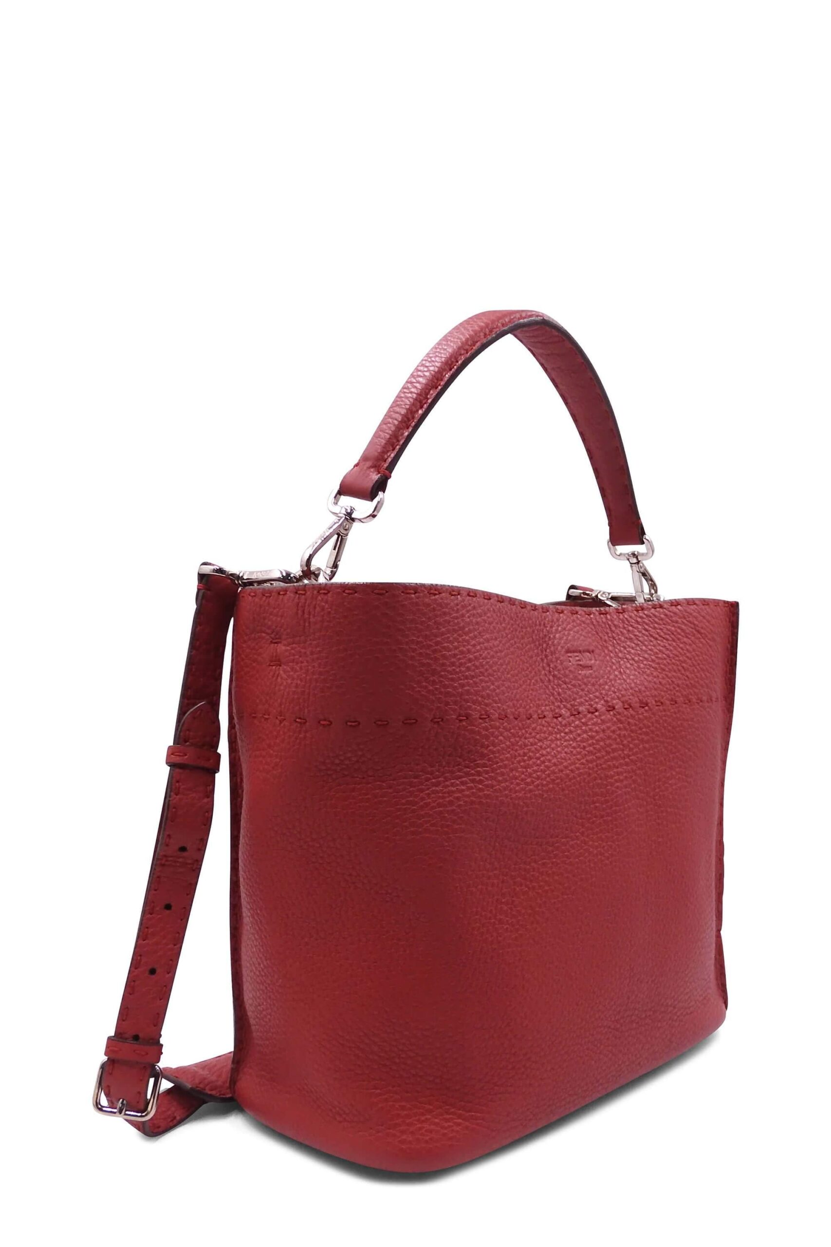 Small Selleria Anna Bucket Red